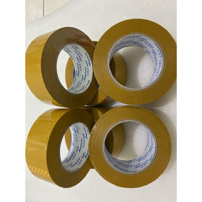 1 cuộn keo dán siêu dày -  Đục / Trong - siêu dính 200yard lõi mỏng như hình