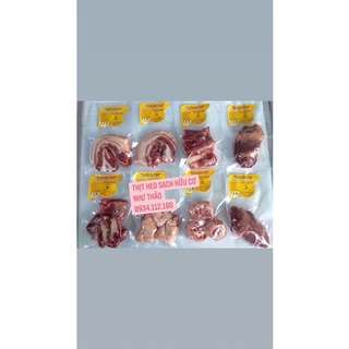 Thịt heo sạch hữu cơ FAU ( ba rọi rút xương )-1 gói 500g