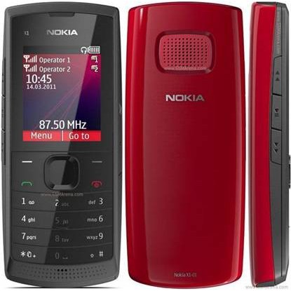 Điện Thoại cổ Nokia X1-01 2 sim 2 sóng Chính Hãng  - Siêu Bền - Bao Rẻ