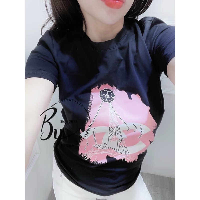 Áo thun cotton giấy , Áo thun nữ cotton form rộng | BigBuy360 - bigbuy360.vn