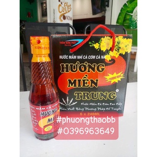 Nước mắm Cà ná-Hương miền trung ( thùng 6 chai- 240ml/chai)