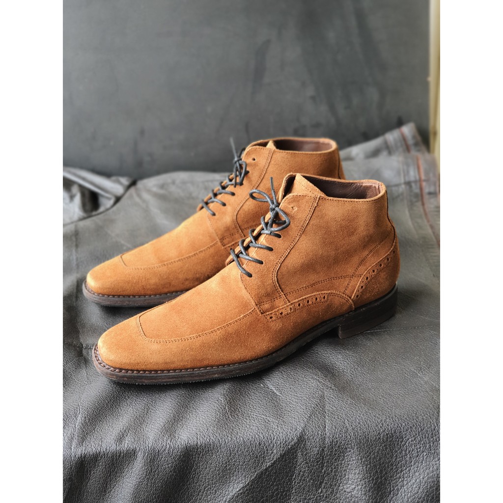 Giày Chukka Van Bommel size 40.5 tobaco cực cháy (giay2hand)