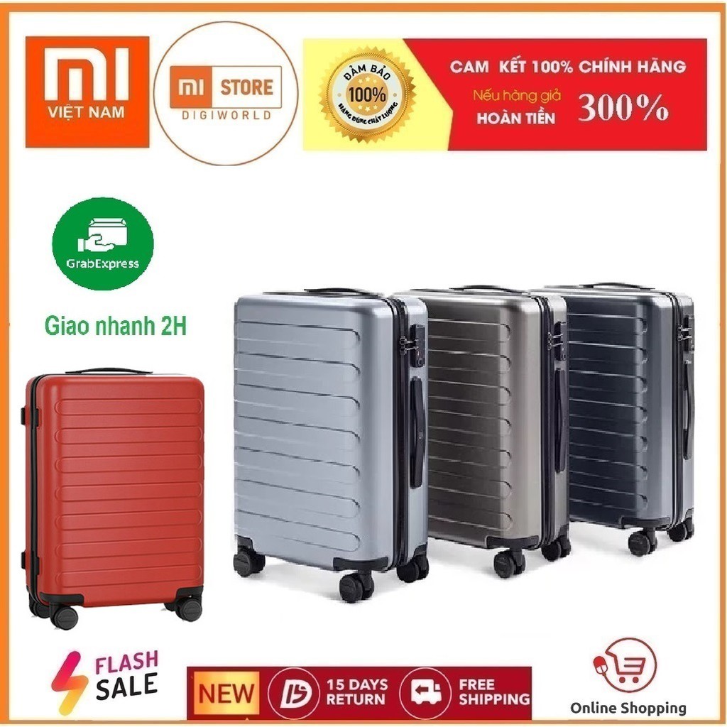 Vali Mi 90 Point Business Travel Dual-Use Suitcase 20 Hàng Chính Hãng