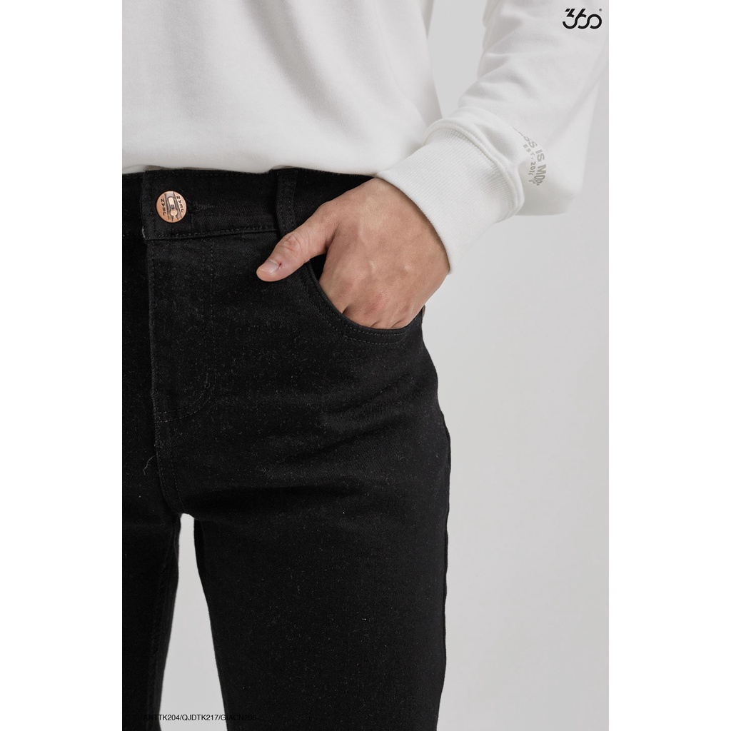 Quần jeans đen thương hiệu thời trang nam 360 Boutique chất liệu cao cấp - QJDTK | BigBuy360 - bigbuy360.vn
