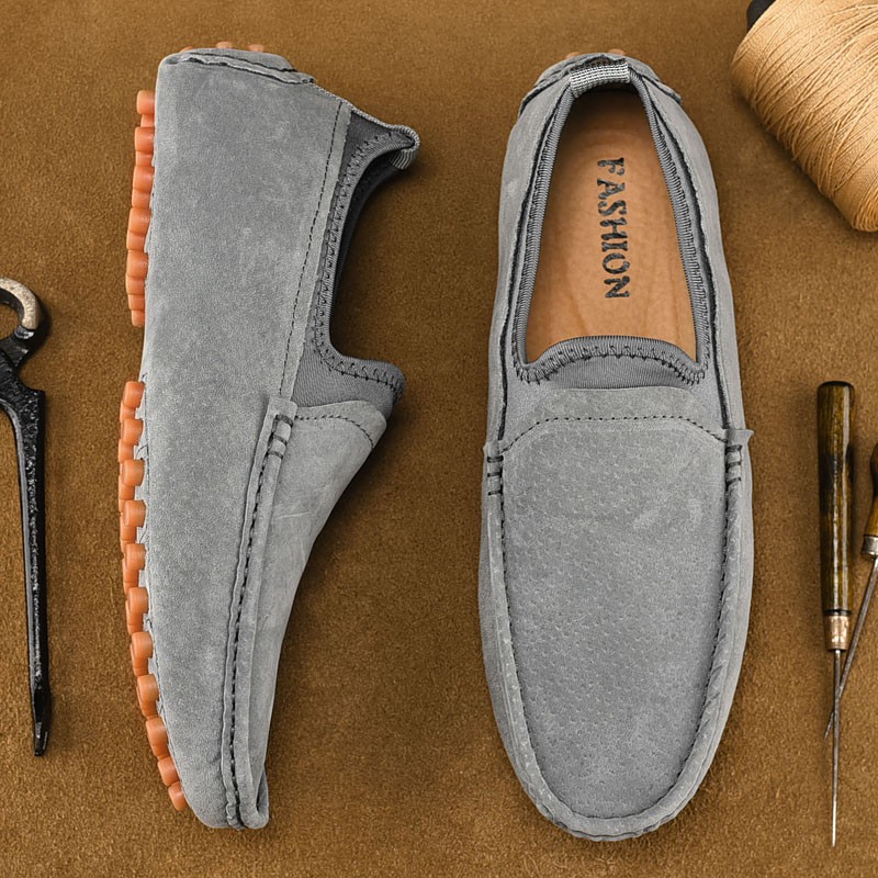 Fashionable Suede Suede Shoes For Men