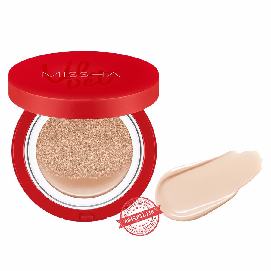 Phấn Nước Missha Đỏ Velvet Finish Cushion Mỏng Mịn, Che Phủ Cực Tốt CS59-HÀNG CHÍNH HÃNG | BigBuy360 - bigbuy360.vn