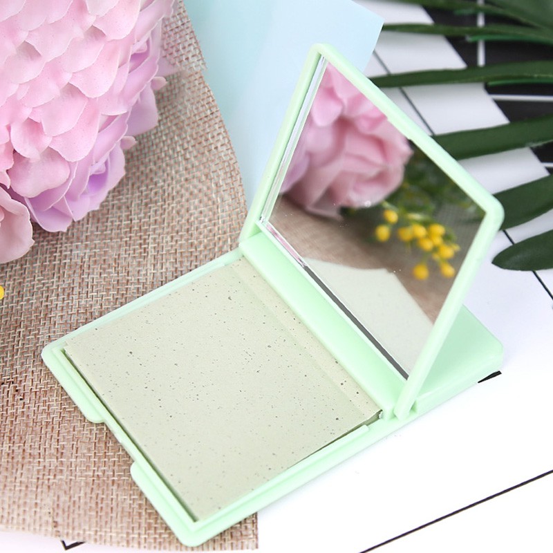 Hộp giấy thấm dầu có gương MINIGOOD | BigBuy360 - bigbuy360.vn