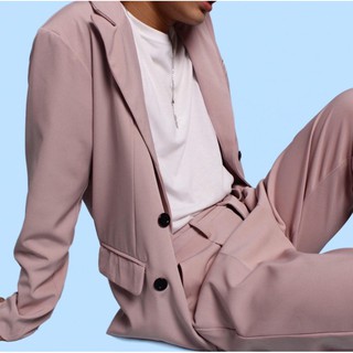 MILKY BLAZER - PASTEL PINK