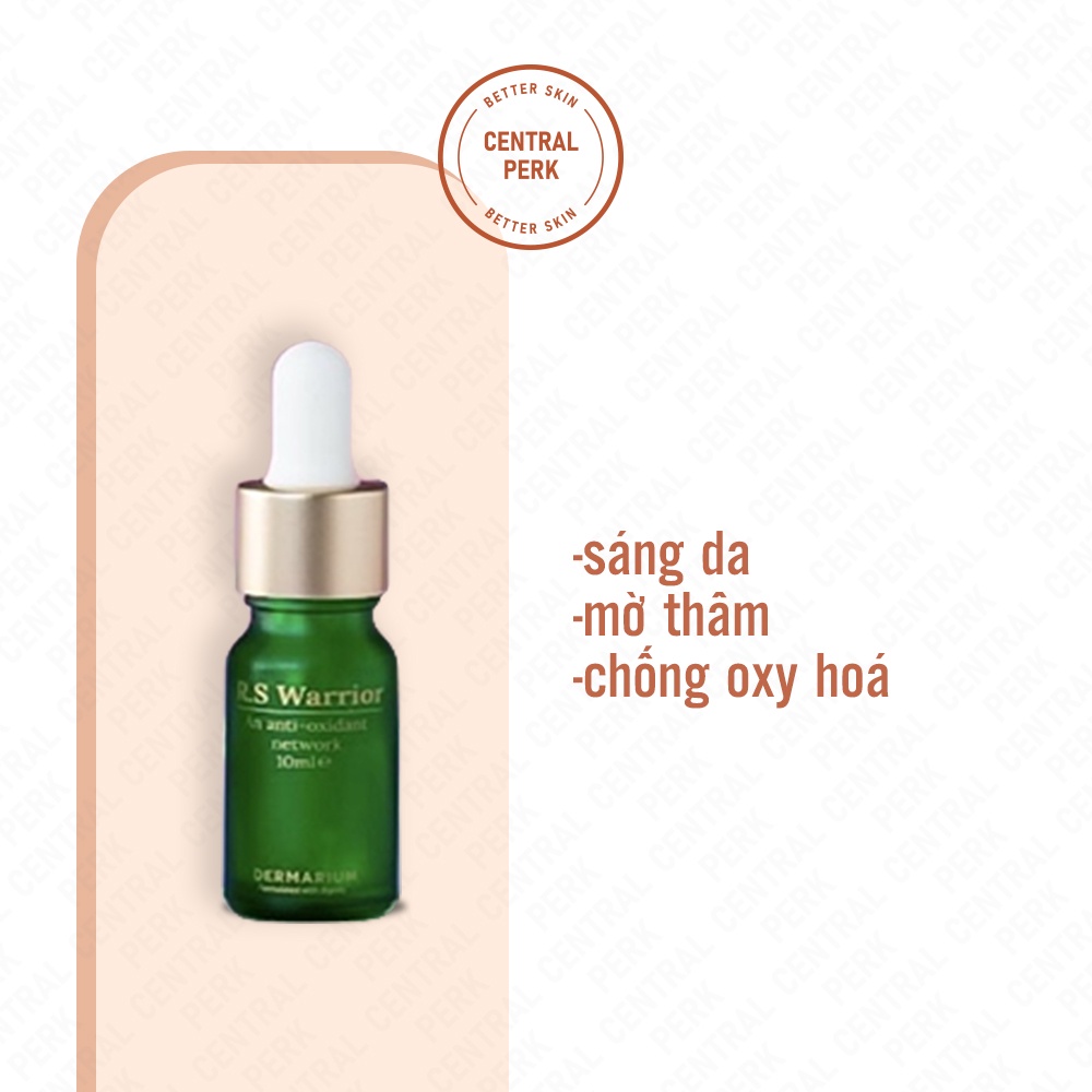 Serum  Vitamin C Dermarium Dưỡng Da Trắng Sáng, Mờ Thâm, Chống Già R.S Warrior 10ml
