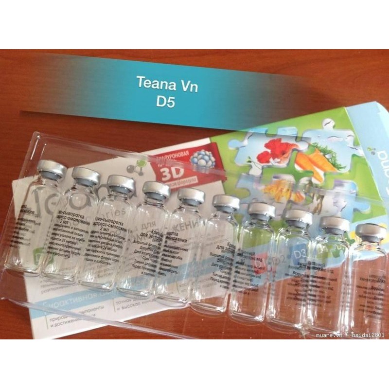 Serum Collagen Teana D5 chống lão hóa, xóa nếp nhăn và trẻ hóa làn da thần tốc