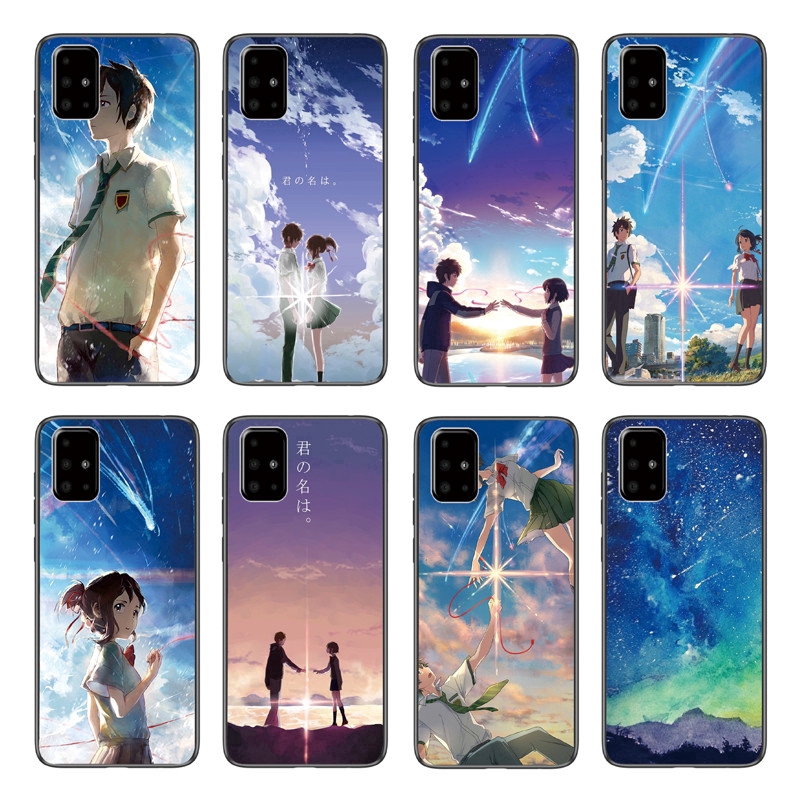 Ốp điện thoại in hình anime Your Name dễ thương cho SAMSUNG GALAXY NOTE 20 PRO PLUS/A21S/M01/A51/A71