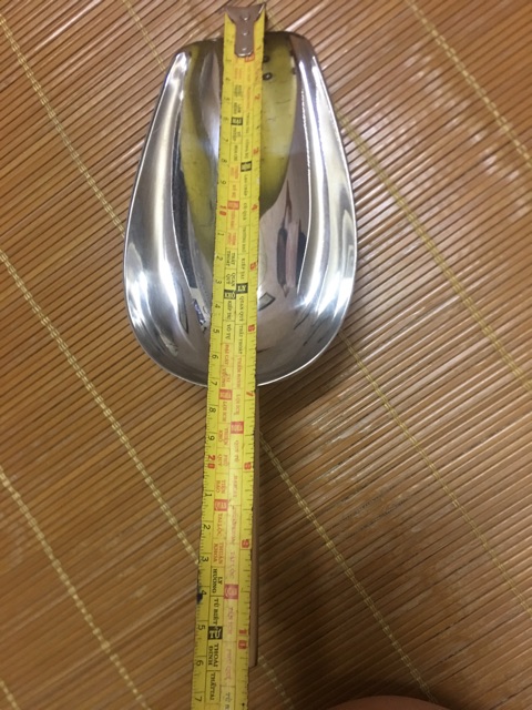 Muỗng múc đá dài 24cm