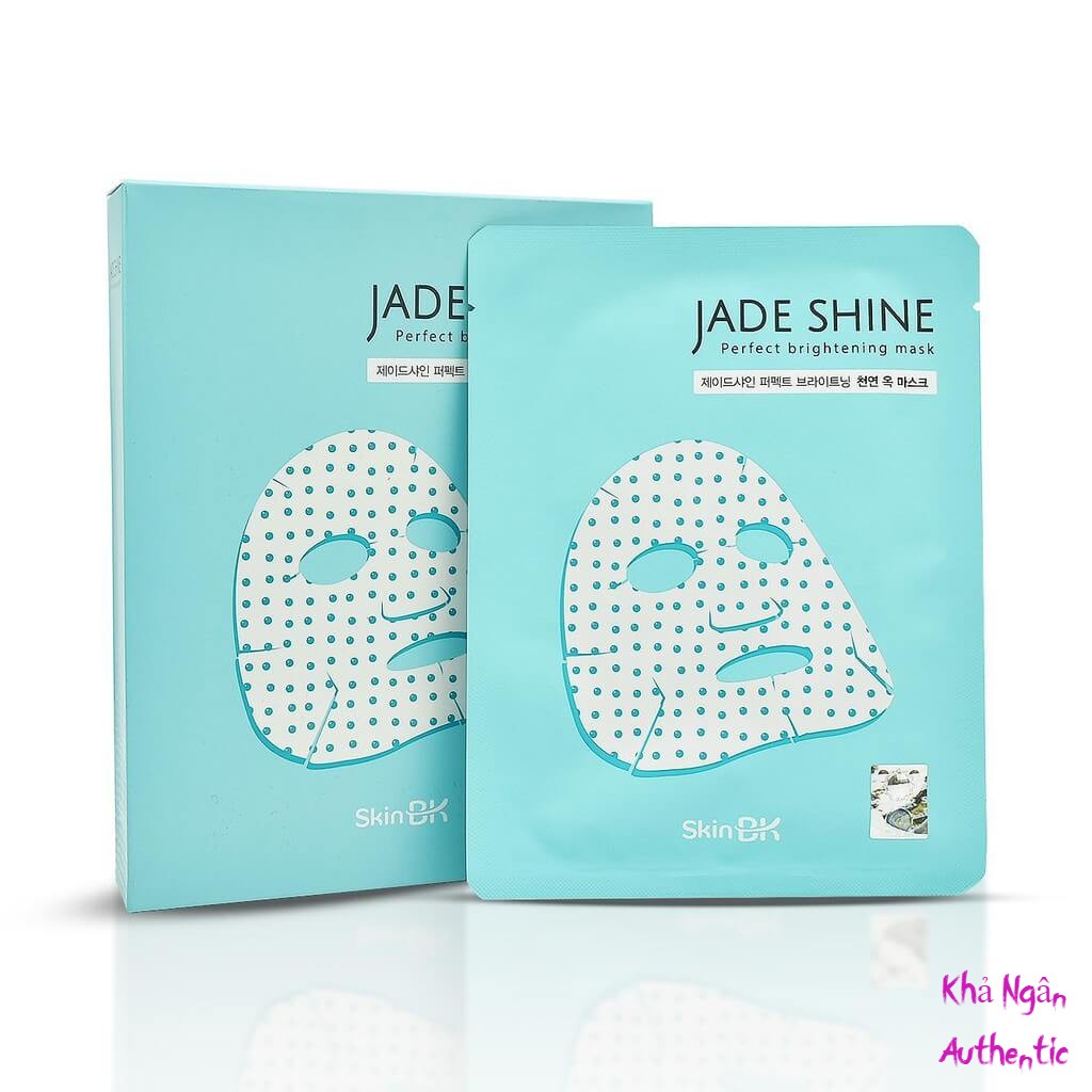 Hộp 10 Miếng Mặt Nạ Skin Bk Jade Shine Perfect Brightening Mask