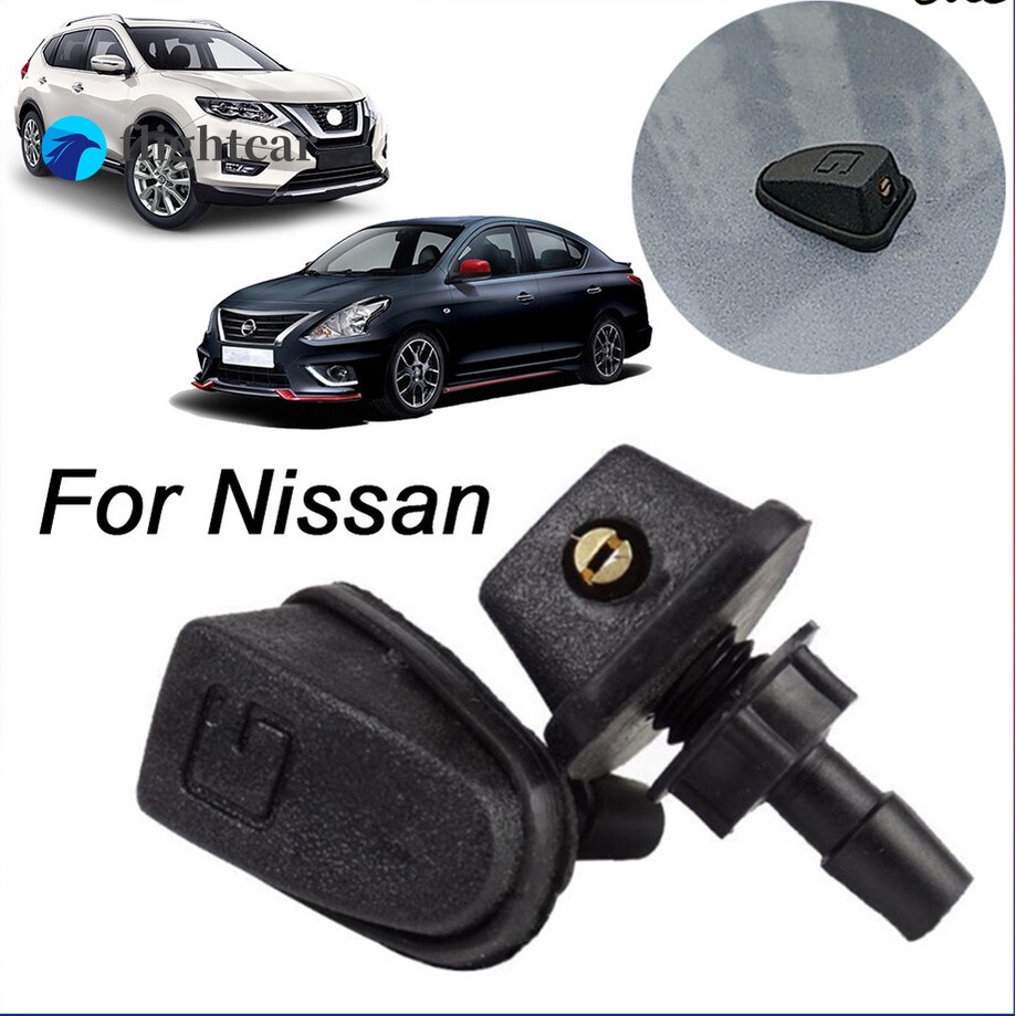 Set 2 Vòi Phun Nước Rửa Kính Chắn Gió Trước Cho Nissan Grand Livina Almera X-Trail Navara Sentra Sylphy Serena Sunny Juke Nv200