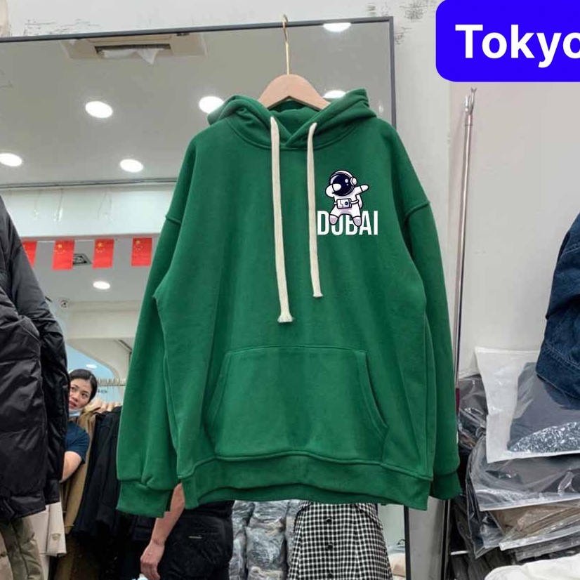 ÁO KHOÁC HOODIE NAM NỮ NASA DUBAI CHẤT NỈ DÀY PHOM FORM RỘNG CHỐNG NẮNG, NÓNG ĐÔNG HÈ HOT TREND - TOKYO FASHION