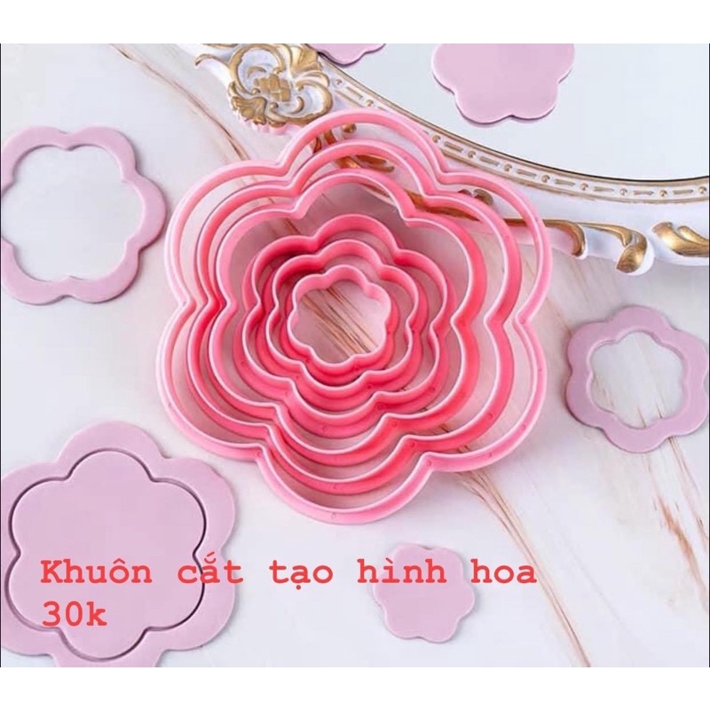 Bộ cutter nhựa nhiều mẫu
