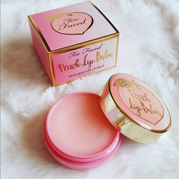 SON DƯỠNG MÔI DẠNG HỦ TOO FACED PEACH MEGA MOISTURE LIP BALM 15ML CHÍNH HÃNG - 5078 | Shopee Việt Nam