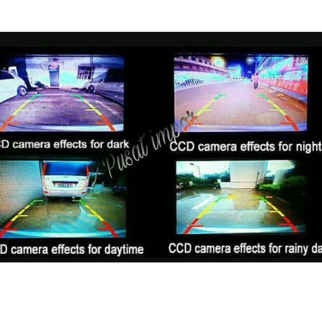 Camera Lùi Xe Tích Hợp Đèn LED CCD qt0 | BigBuy360 - bigbuy360.vn