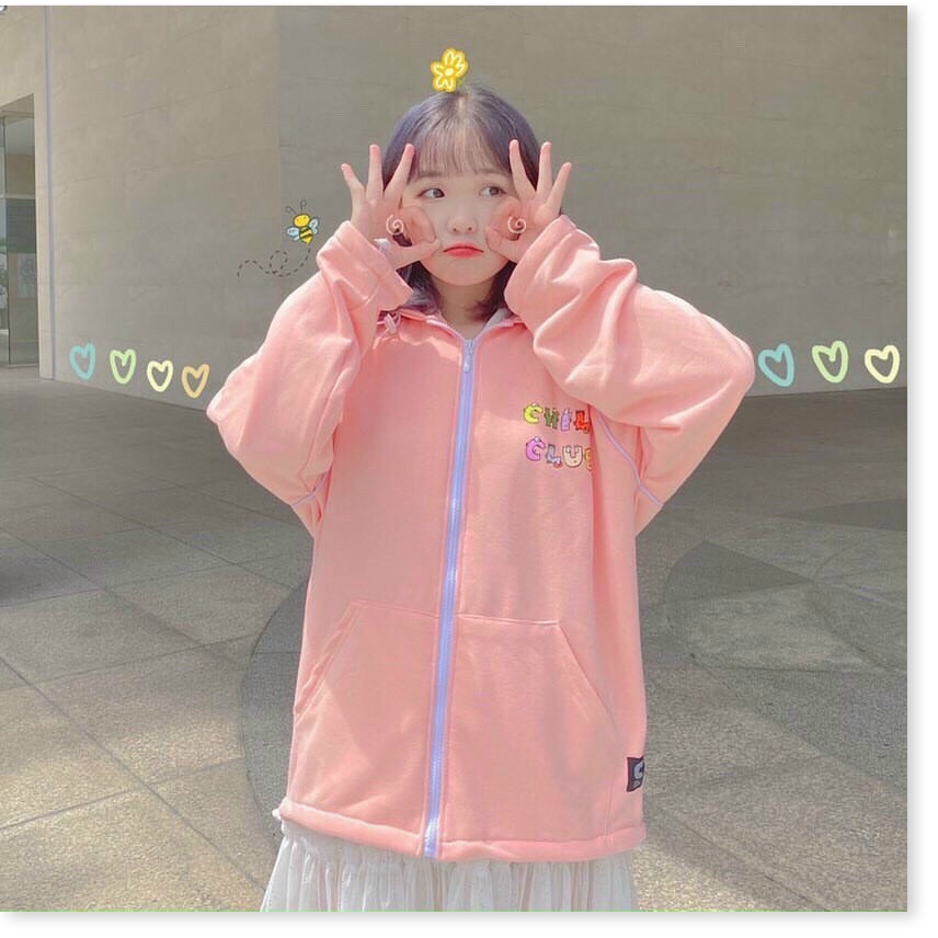 ÁO KHOÁC NỈ NAM NỮ HODDIES PHONG CÁCH HÀN QUỐC 2021 KME FASHION