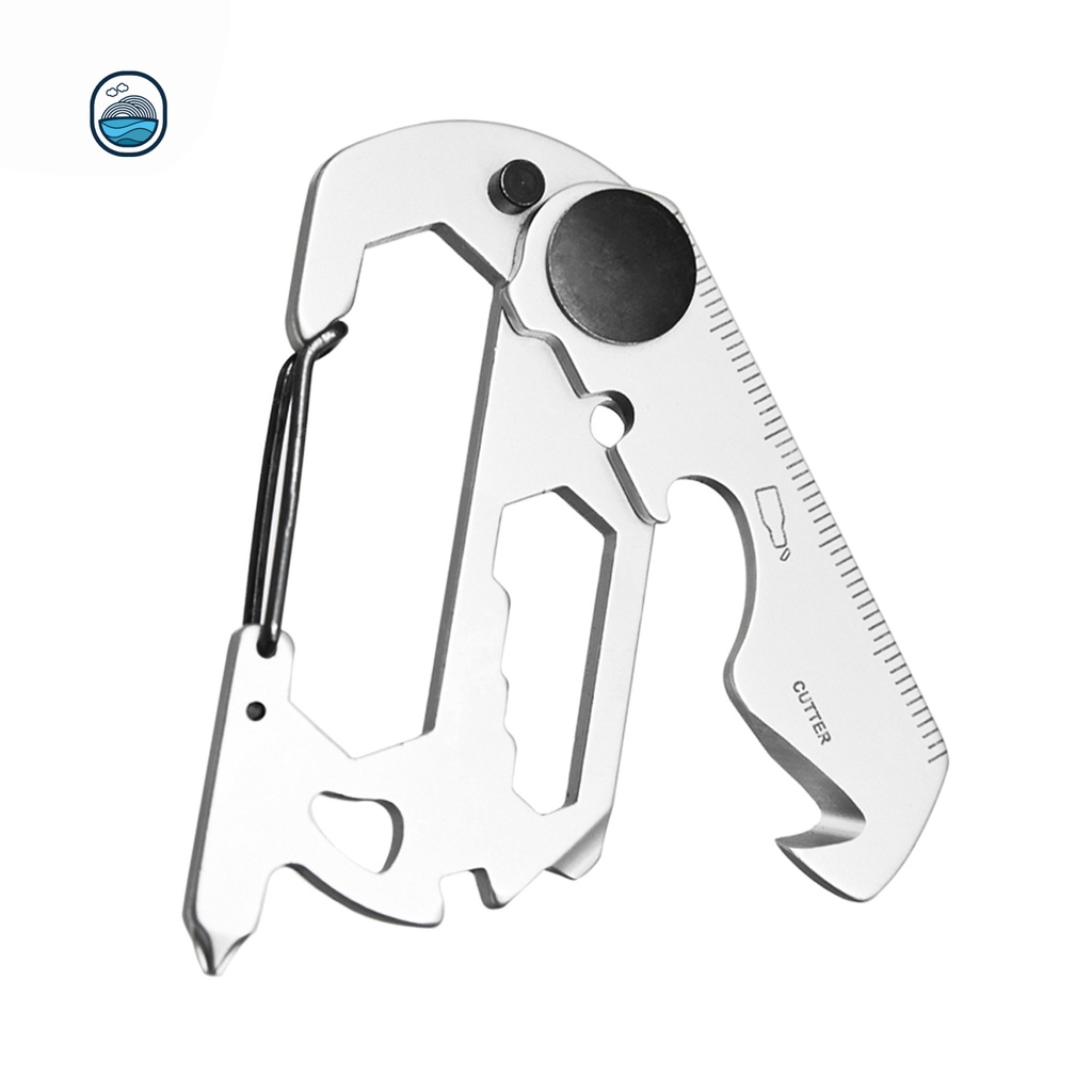 Dụng Cụ Mở Nắp Chai Đa Năng Bằng Thép Không Gỉ