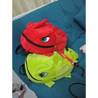 Balo Khủng Long Cá Sấu Siêu Dễ Thương Đựng Vừa Mũ Fullface - Đi Học, Đi Chơi Không Lo Đụng Hàng