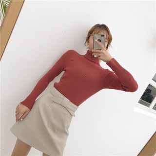 Áo len tăm cao cổ hàng QC