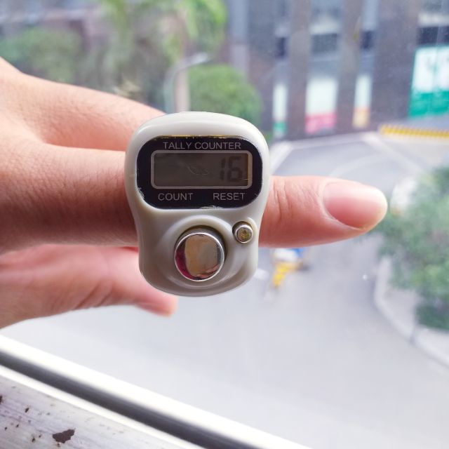Máy đếm số lần tụng kinh niệm Phật cầm tay, đeo ngón tay, Hàng Tiêu Chuẩn Quốc Tế