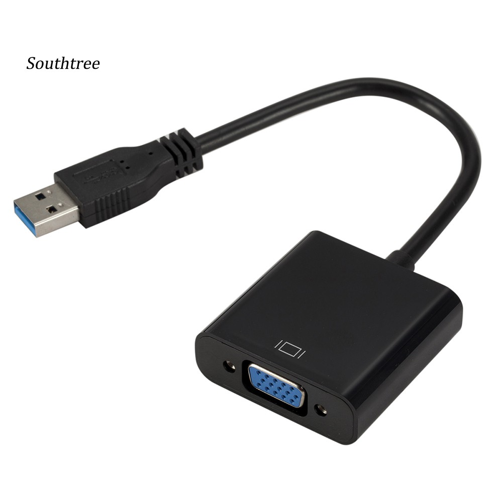 Card Chuyển Đổi Usb 3.0 Sang 1080p Vga Cho Win7/8/10