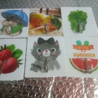 Sỉ Combo 20 Móc dán tường  3d siêu kute