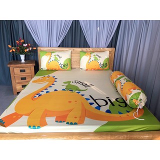 Drap thun ý 5D   mát lạnh- Drap Giường cấp