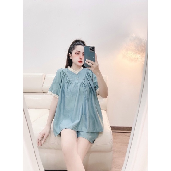 Bộ đũi viền cổ và ống tay