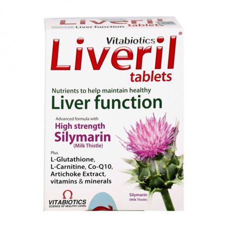 Viên Uống Bảo Vệ Gan Vitabiotics Liveril Hộp 30 viên