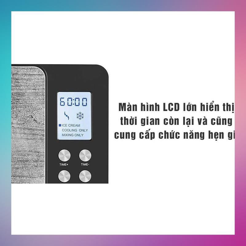 Máy Làm Kem Tươi Unold 48895, Máy Làm Kem Gia Đình Tuyệt Vời - Kiểu Dáng Sang Trọng - Nhập Khẩu Từ Đức