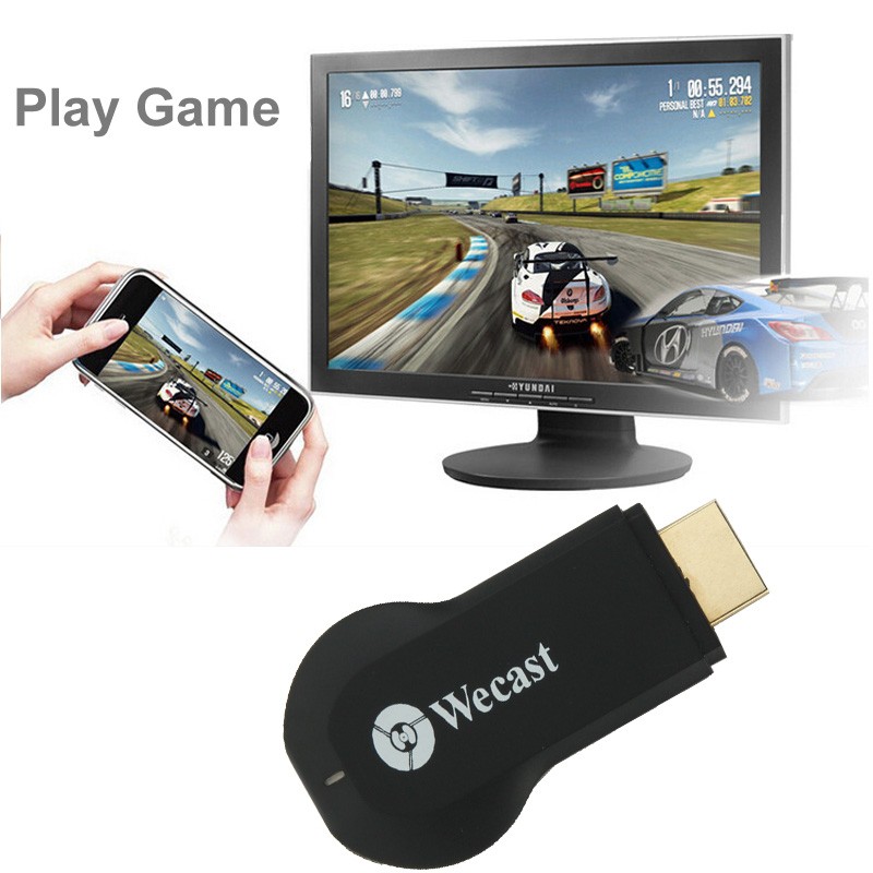 Bộ Thu Phát Tín Hiệu Hdmi C2 Wifi Miracast Hdmi Wecast Miracast Cho Cpu: Rk2928 Cortex A9 1.2ghz Hỗ Trợ Android / Windows / Ios