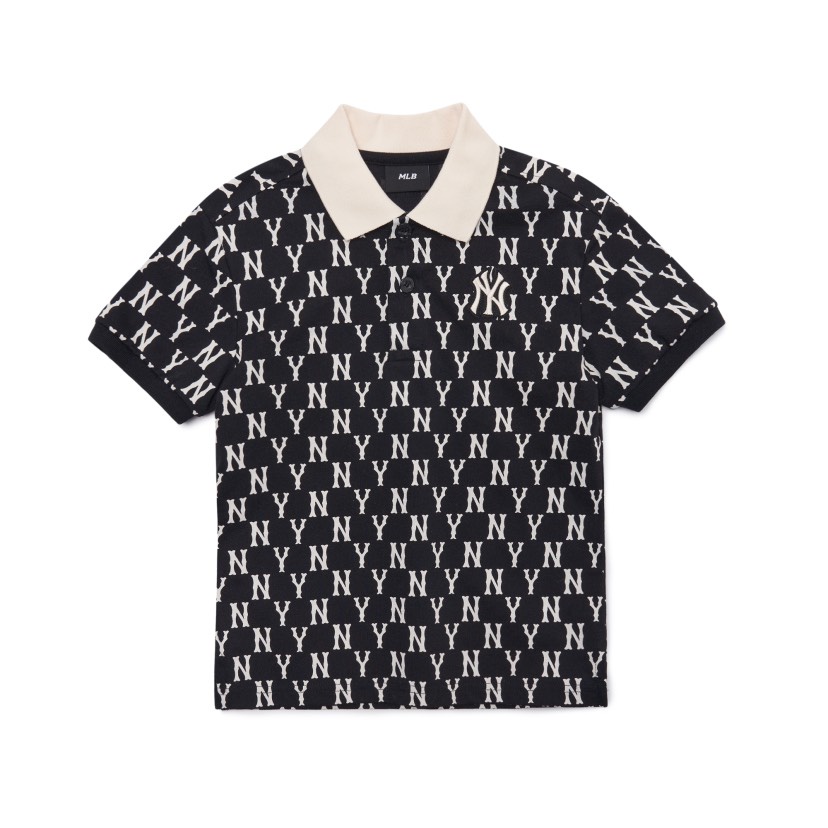 Áo Cộc Bé Trai, Áo POLO In Chữ N-Y Chất Cotton Cao Cấp cho Bé Từ 10 - 27kg MINKY BABY
