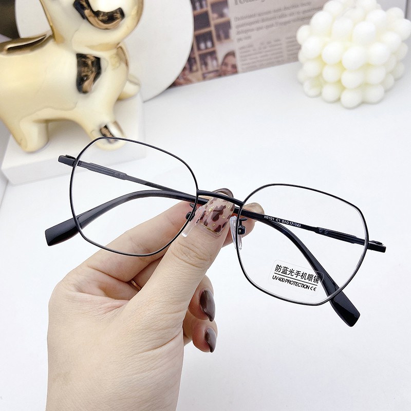 Kính Gọng Vuông Chống Ánh Sáng Xanh Jz5101