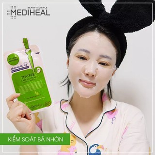 MẶT NẠ MEDIHEAL TEATREE HEALING SOLUTION ESSENTIAL MASK