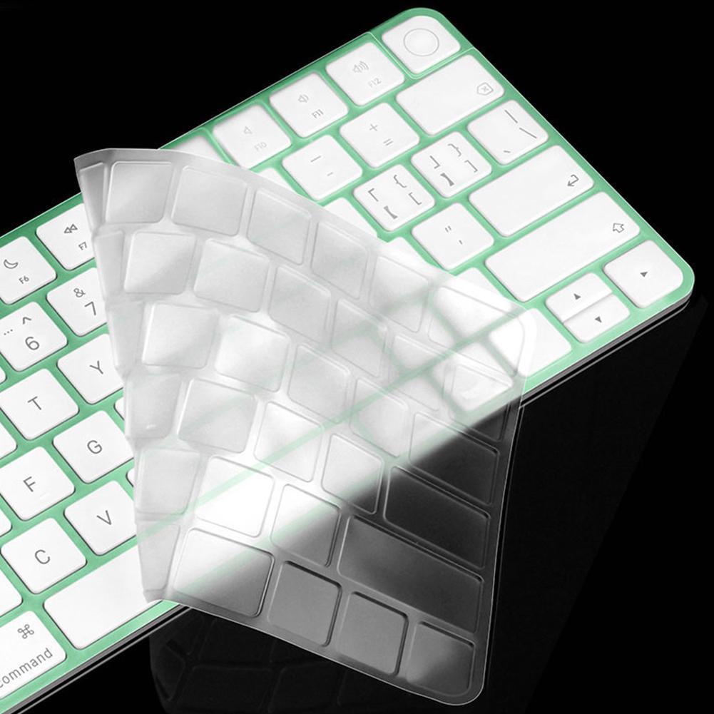 Phụ kiện bảo vệ bàn phím tpu trong suốt dành cho imac keyboard 2021 uk magic 24 w8v3