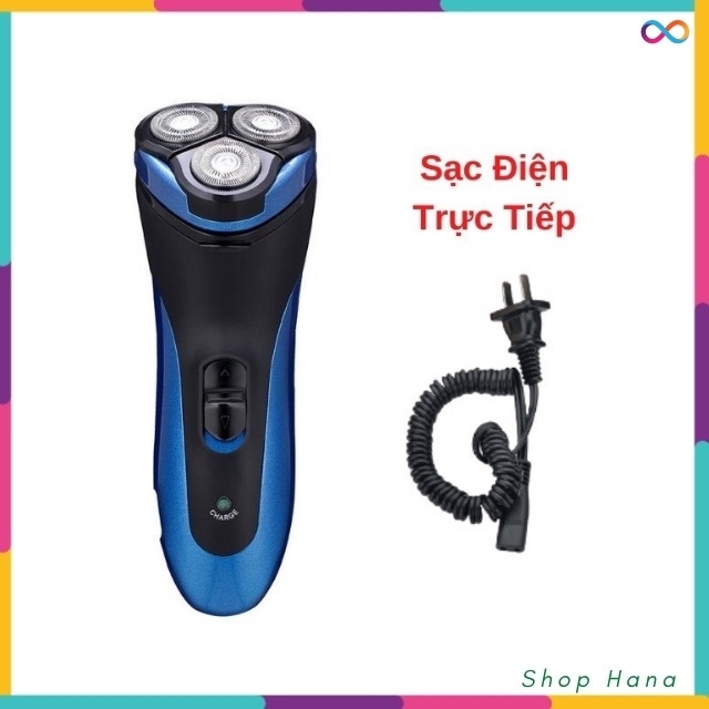 Máy Cạo Râu Khô Nam RQ 9188 Đa Năng Hàng Cao cấp Đầu cạo thiết kế 3D cạo sạch, không rát HNH021