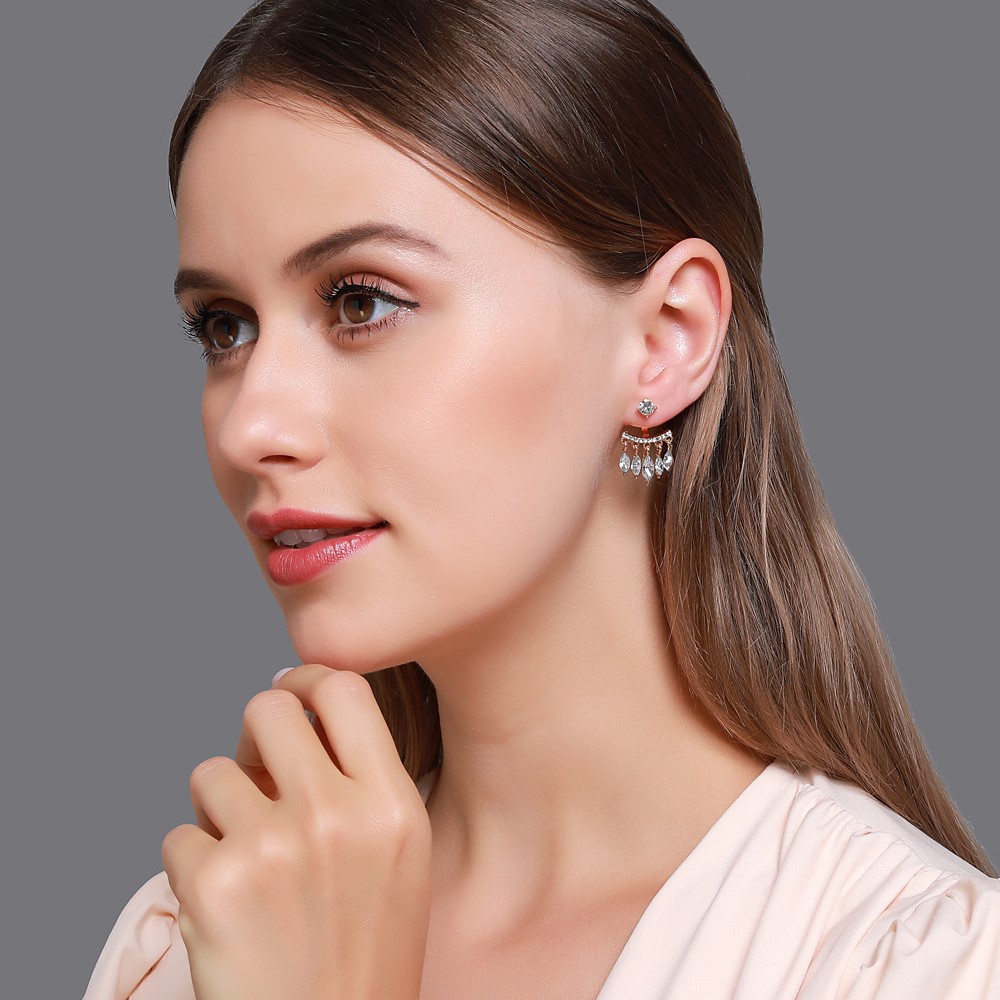 Bông tai phong cách Hàn Quốc thời trang