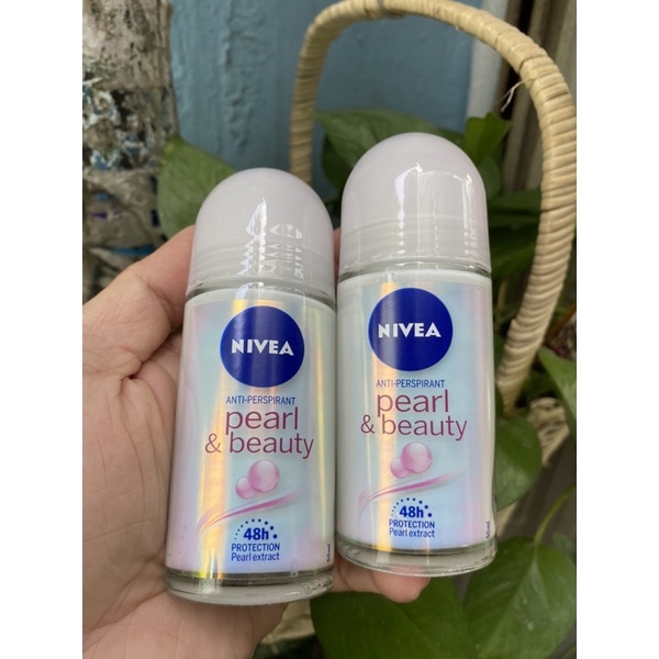 [ Date 2024 ] Lăn khử mùi nivea Pearl & beauty 50ml chính hãng