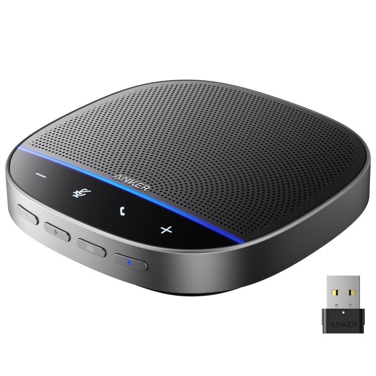 Loa không dây AnkerWork PowerConf S500 - Loa dùng cho hội nghị kết hợp Micro - Hàng chính hãng