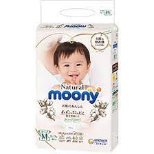 Bỉm Moony Natural Nhật Cộng Miếng [FREESHIP] Moony Natural Chính Hãng - Bỉm Moony Dán/Quần Đủ Size NB63/S58/M48/L36/XL32