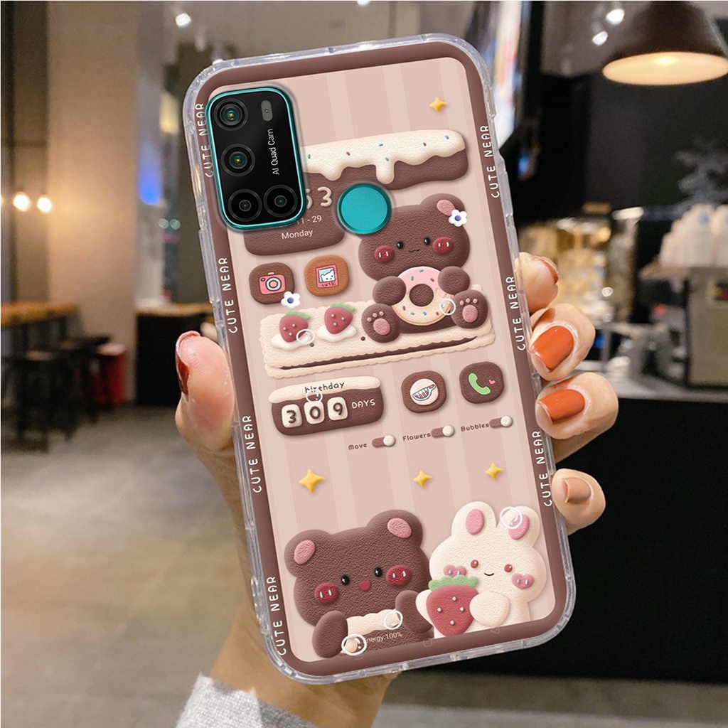 ỐP LƯNG VSMART STAR 3 - STAR 4 - STAR 5 , IN HÌNH GẤU BEAR DỄ THƯƠNG, BỀN ĐẸP.