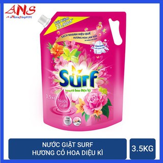 Nước giặt Surf cỏ hoa diệu kỳ túi 3.3Kg