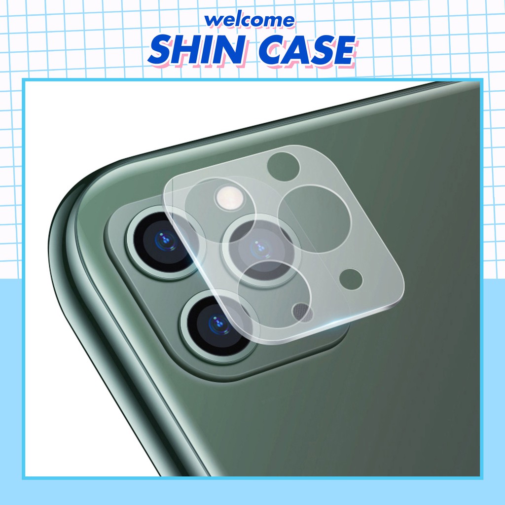 Kính cường lực iphone bảo vệ Camera 6/6plus/6s/7/7plus/8/8plus/plus/x/xr/xs/11/12/pro/max/Shin Case