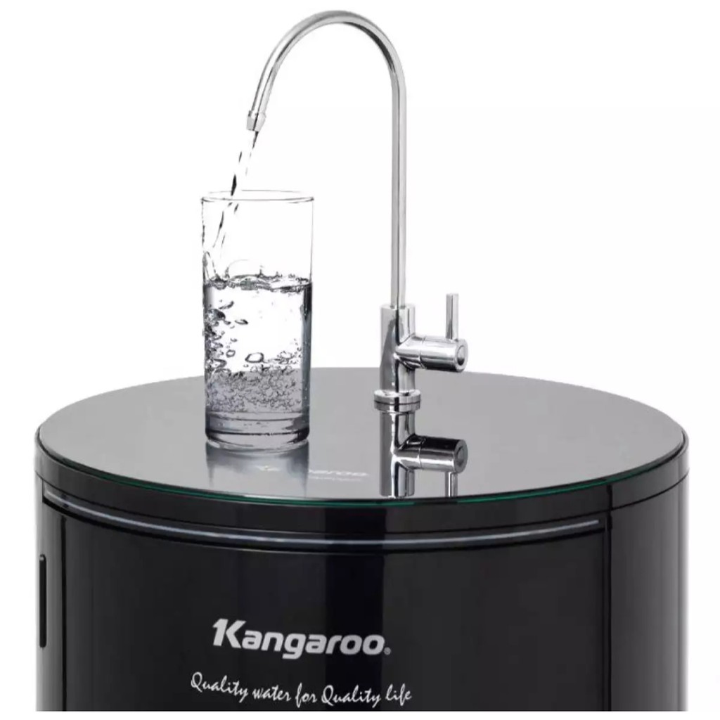Máy lọc nước RO KANGAROO KG100HC HYDROGEN 10 cấp lọc - Bao gồm tủ cường lực