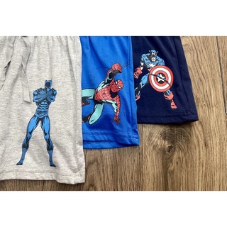Quần short cotton HM bé trai siêu nhân