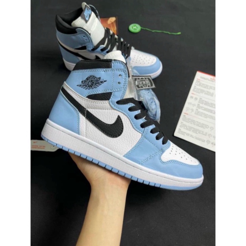 [FREE SHIP] [FREE SHIP] [FREE SHIP] Giày jordan ✅full box bill✅ Giày Thể Thao Air Jordan Xanh Móc Đen, Giày JD Cổ Cao Ca | BigBuy360 - bigbuy360.vn