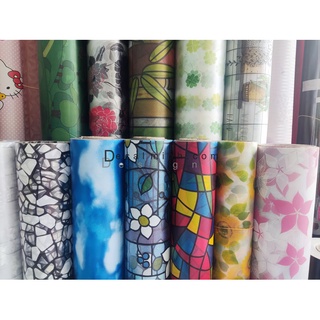 Giấy dán kính cửa - Decal dán kính khổ 90cm
